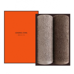 [송월타올] 심플베이직 타올 2P 선물세트, 수건, 답례수건