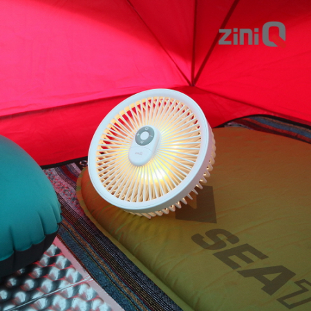 지니큐 FN-500C 가정용 및 캠핑용 무선 휴대용 선풍기 리모컨 포함 #5
