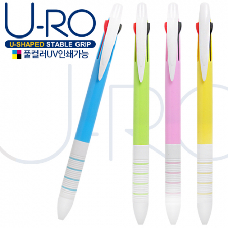 유로3색 파스텔 4링 볼펜(독일잉크/컬러 인쇄가능) #2