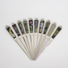 아름누리 전통문양 자개편지봉투칼 10종