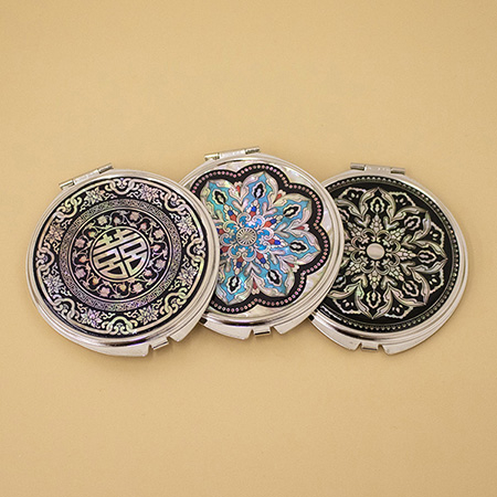 아름누리 미니 자개손거울 패턴H #2