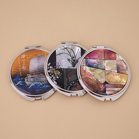 아름누리 미니 자개손거울전통문양 #2