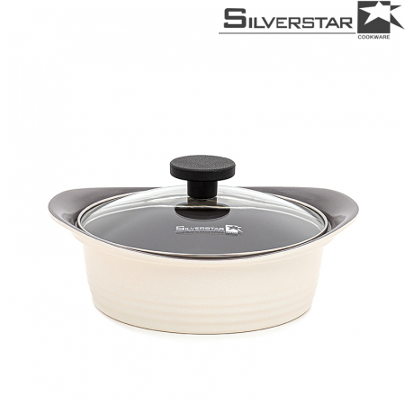 실버스타 오아이씨 오브니 세라믹코팅 주물냄비 전골22cm #2