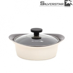 실버스타 오아이씨 오브니 세라믹코팅 주물냄비 전골22cm