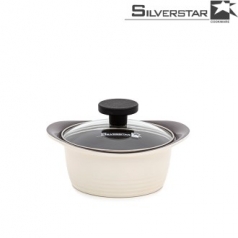 실버스타 오아이씨 오브니 세라믹코팅 주물냄비 16cm