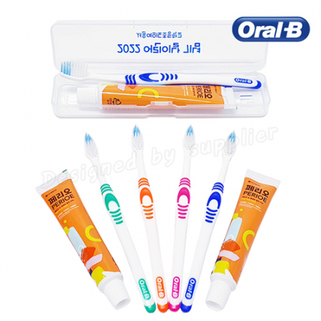 오랄비칫솔 고탄력+페리오 / 칫솔치약세트 #3