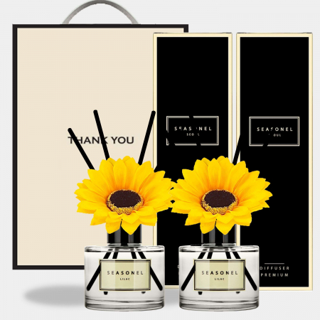 시즈넬 플라워 디퓨저 200ml 해바라기 x2 #2