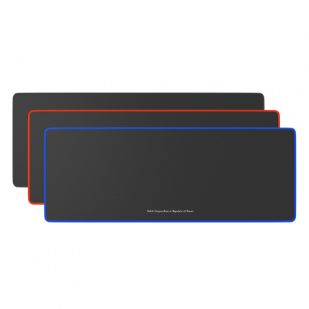 게이밍 무지 장패드 5mm 블랙, 레드, 블루 #2