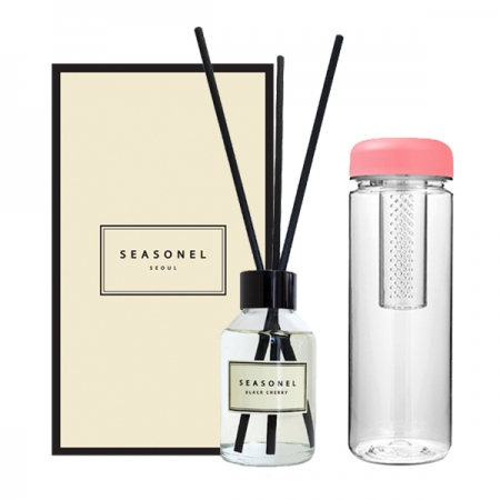 시즈넬 선물세트 디퓨저 100ml 플레인+마이보틀 그린티 #3