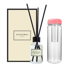 시즈넬 선물세트 디퓨저 100ml 플레인+마이보틀 그린티