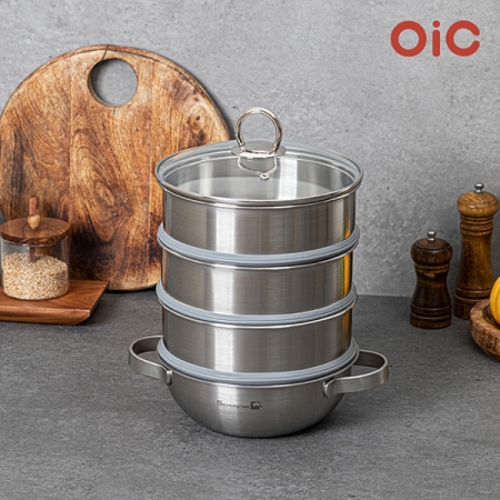 실버스타 오아이씨 인덕션 IH 4단 스텐찜솥 20cm #2