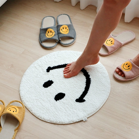 스마일 극세사 발매트 욕실 주방 다용도 #4