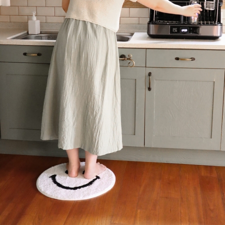 스마일 극세사 발매트 욕실 주방 다용도 #7