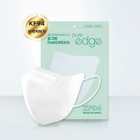 퓨어 마스크 엣지 KF94 (흰색, 검정색) 대형 #2