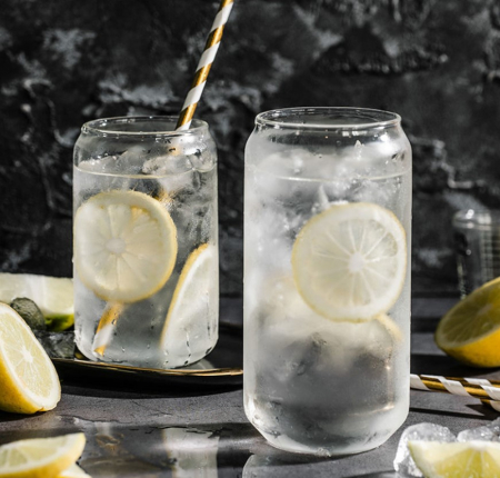 캔모양 유리컵, 맥주컵, 글라스 #5