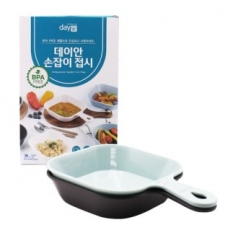 캠핑용 가정용 데이인 손잡이 앞접시 2p