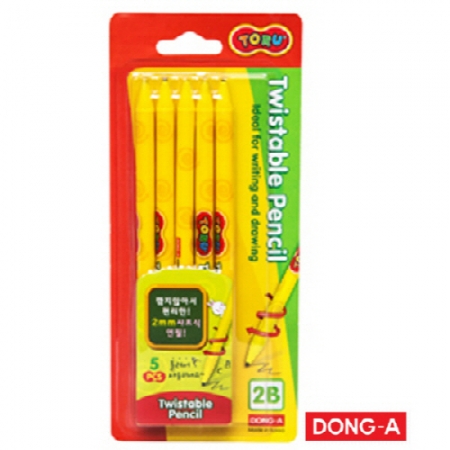 동아 토루 2mm 샤프식 연필 5본 세트 #2