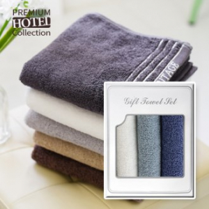 프리미엄 호텔 수건 헤리티지 라인 40수 코마사 170g 3P 세트