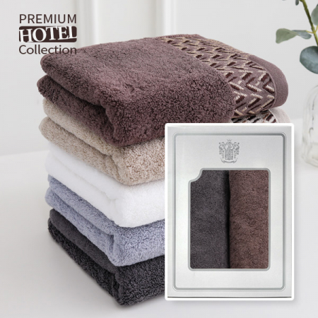 프리미엄 호텔수건 헤리티지 샤인 40수 코마사 타올 200g 2P 세트 #2