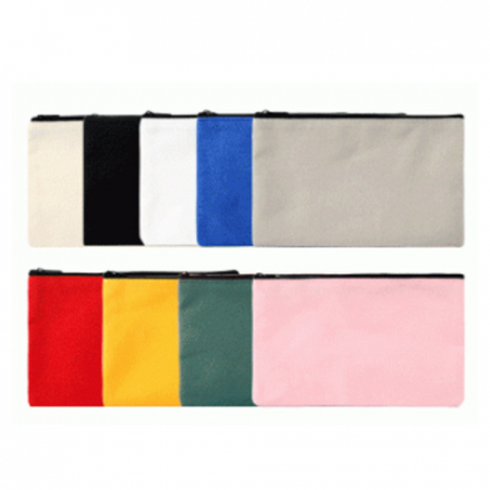칼라 캔버스 파우치 #2