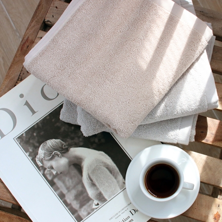 30수 호텔수건 4매 + 발수건 선물세트 #3