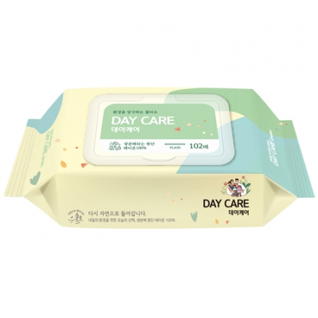 데이케어 패밀리 생분해 물티슈 102매 #2