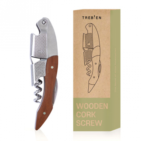[트레비앙]  우드 코르크스크루,  와인오프너 #2