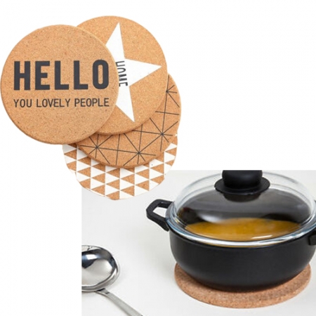 코르크 냄비받침 #2