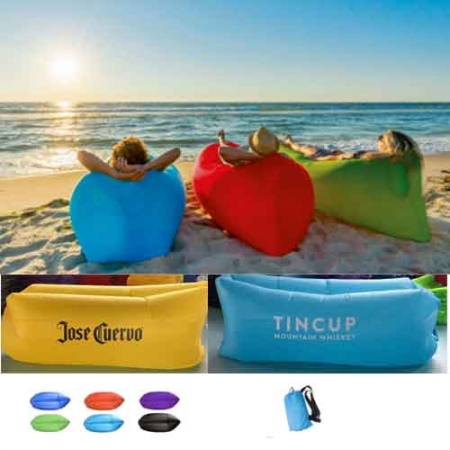 에어 소파 컬러풀 휴대용 소파 캠핑 용품 매트 #2