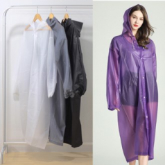 EVA 성인용 아동용 레인코트 두꺼운 우비