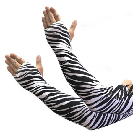 얼룩말 문양 쿨 토시, 손등 쿨 토시, 해충 방지 쿨 토시 #4