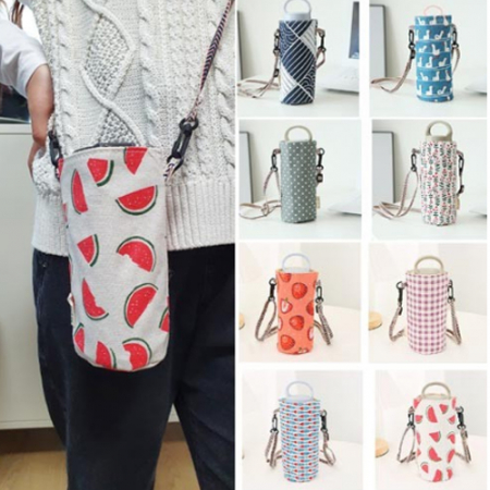 린넨 크로스 텀블러 파우치 #2