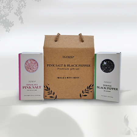 마미어 핑크소금 통후추 그라인더 프리미엄 선물 세트 D #9