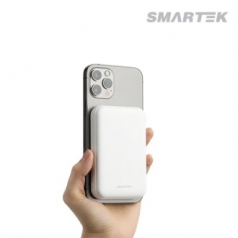 스마텍 15W 유무선 고속충전 마그네틱 보조배터리 STPB-MS5 (5100mAh)