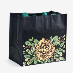 무늬형 타포린가방, 장바구니 40*36*24cm