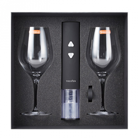 [슈피겔 아우] 와인글라스+전동 와인오프너 DM-612세트 #2