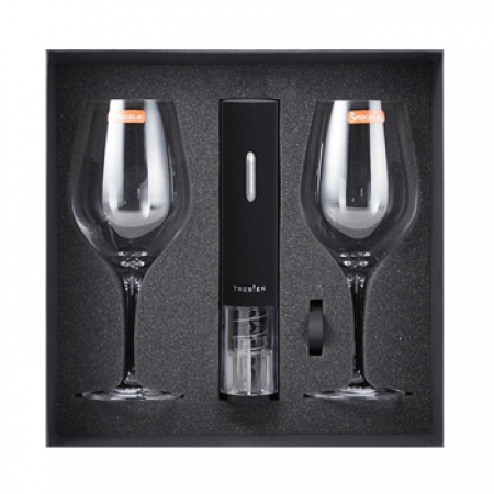 [슈피겔 아우] 와인글라스+전동 와인오프너 DM-501세트 #2