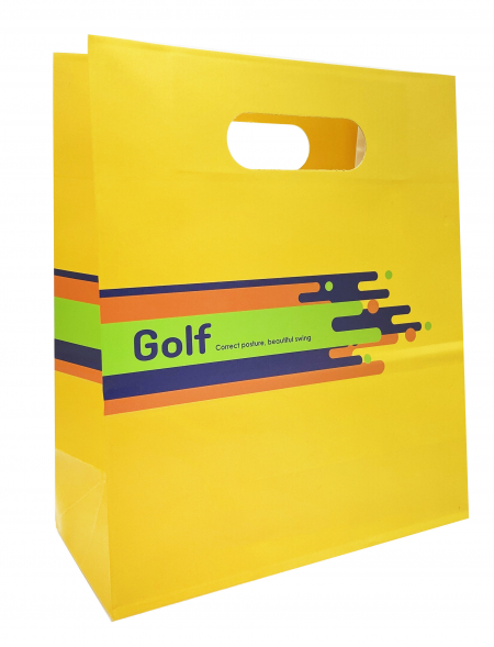 골프 스윙 끈 없는 타공 쇼핑백 220*100*260mm // 제작 #2