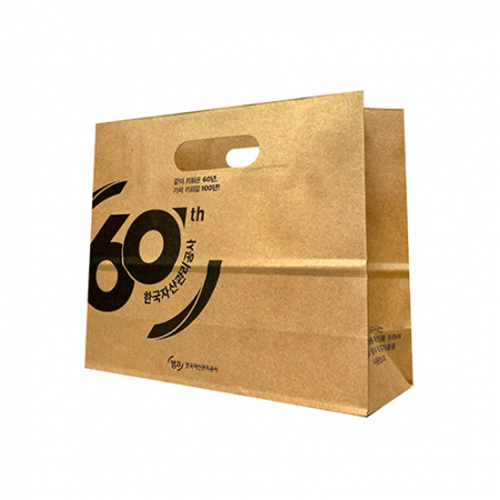 크라 2호 끈없는 타공 종이쇼핑백 270*100*220 // 주문제작 #3