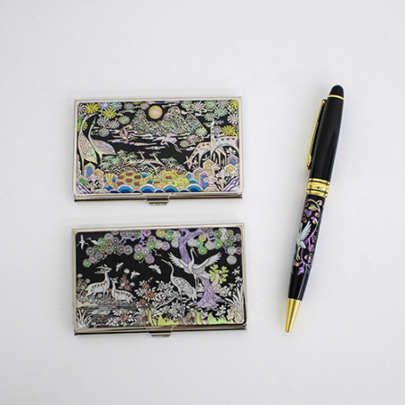 아름누리 십장생송학 명함케이스 2종세트 #2