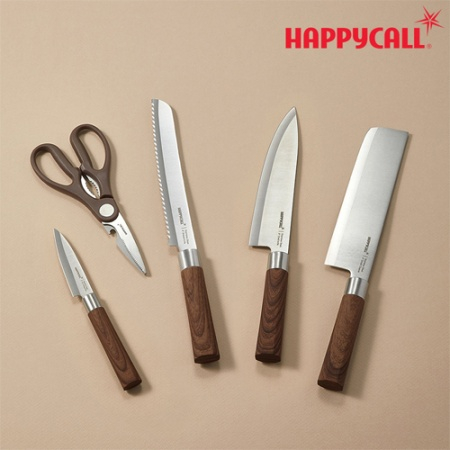 해피콜 우니크 칼, 가위 5종 세트 #2
