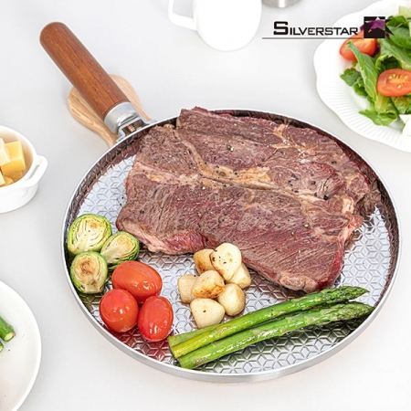 실버스타 허니비 통오중 인덕션 IH 스테이크 팬 20cm (가방포함) #3