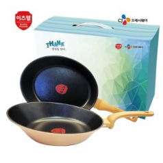 CJ 타원형 IH 후라이팬 28cm, 궁중팬 28cm 2종 세트