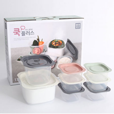 쿡 플러스 점보 4호 8종 밀폐용기 17P, 분리판 #2