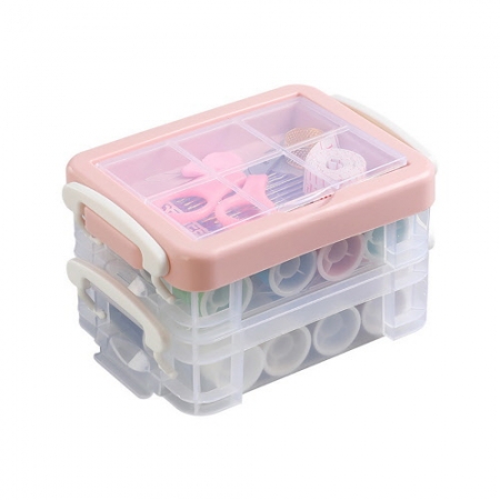 EL 실용적인 3단 심플 손바느질 재봉키트 반짇고리 CBH911 #2