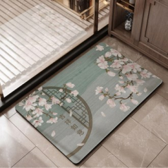 에코라이프 전통문양 규조토 욕실 매트 발 매트 (45*75) CBH922