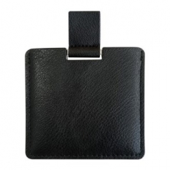 에코라이프 가죽 포켓 휴대용 거울 스테인리스 거울 CBH951