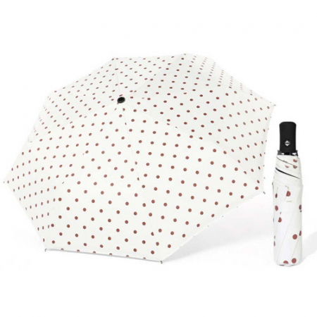 에코라이프 깔끔한 땡땡이 우산 3접 양산 CCH208 #2