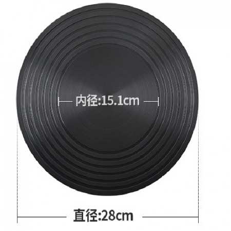 EC 알루미늄 열전체 내장 다기능 원형 급속 열전도 판 28cm CCH367 #2