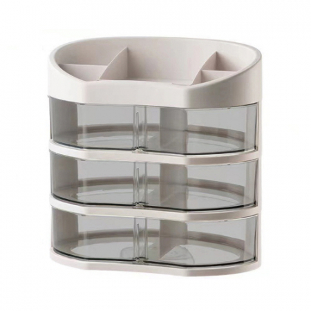 에코라이프 럭셔리 대용량 화장품 정리대 (3단 ) CCH256 #2